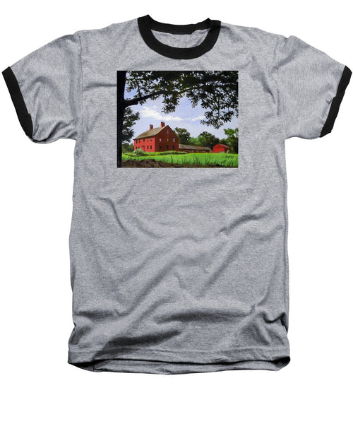 Nathan Hale Homestead Coventry Connecticut - Baseball T-Shirt