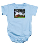 Nathan Hale Homestead Coventry Connecticut - Baby Onesie