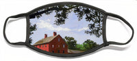 Nathan Hale Homestead Coventry Connecticut - Face Mask