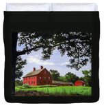 Nathan Hale Homestead Coventry Connecticut - Duvet Cover