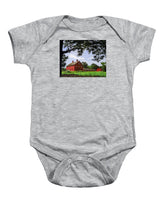 Nathan Hale Homestead Coventry Connecticut - Baby Onesie