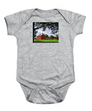 Nathan Hale Homestead Coventry Connecticut - Baby Onesie