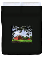 Nathan Hale Homestead Coventry Connecticut - Duvet Cover