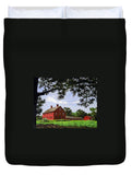 Nathan Hale Homestead Coventry Connecticut - Duvet Cover