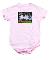 Nathan Hale Homestead Coventry Connecticut - Baby Onesie