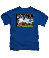 Nathan Hale Homestead Coventry Connecticut - Kids T-Shirt
