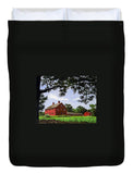 Nathan Hale Homestead Coventry Connecticut - Duvet Cover