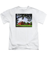 Nathan Hale Homestead Coventry Connecticut - Kids T-Shirt