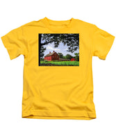 Nathan Hale Homestead Coventry Connecticut - Kids T-Shirt