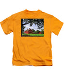 Nathan Hale Homestead Coventry Connecticut - Kids T-Shirt