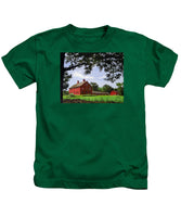 Nathan Hale Homestead Coventry Connecticut - Kids T-Shirt