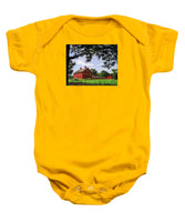 Nathan Hale Homestead Coventry Connecticut - Baby Onesie