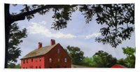 Nathan Hale Homestead Coventry Connecticut - Bath Towel