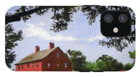 Nathan Hale Homestead Coventry Connecticut - Phone Case