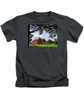 Nathan Hale Homestead Coventry Connecticut - Kids T-Shirt
