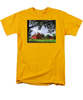 Nathan Hale Homestead Coventry Connecticut - Men's T-Shirt  (Regular Fit)