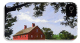 Nathan Hale Homestead Coventry Connecticut - Phone Case