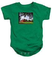Nathan Hale Homestead Coventry Connecticut - Baby Onesie
