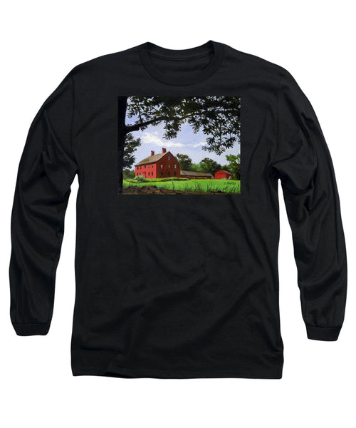 Nathan Hale Homestead Coventry Connecticut - Long Sleeve T-Shirt