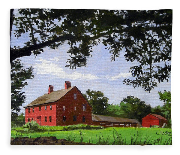 Nathan Hale Homestead Coventry Connecticut - Blanket