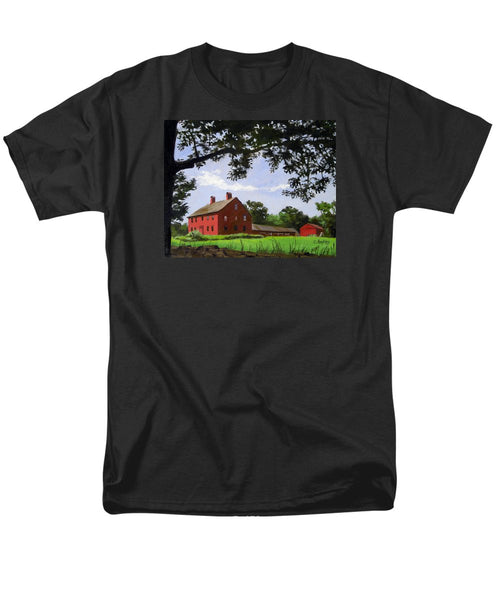 Nathan Hale Homestead Coventry Connecticut - Men's T-Shirt  (Regular Fit)