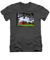 Nathan Hale Homestead Coventry Connecticut - Men's V-Neck T-Shirt