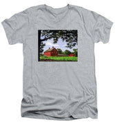 Nathan Hale Homestead Coventry Connecticut - Men's V-Neck T-Shirt