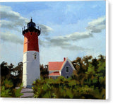 Nauset Lighthouse Cape Cod Massachusetts - Canvas Print