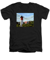 Nauset Lighthouse Cape Cod Massachusetts - Men's V-Neck T-Shirt