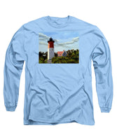 Nauset Lighthouse Cape Cod Massachusetts - Long Sleeve T-Shirt