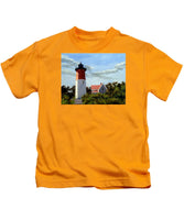 Nauset Lighthouse Cape Cod Massachusetts - Kids T-Shirt