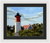 Nauset Lighthouse Cape Cod Massachusetts - Framed Print
