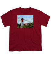Nauset Lighthouse Cape Cod Massachusetts - Youth T-Shirt