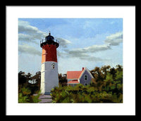 Nauset Lighthouse Cape Cod Massachusetts - Framed Print