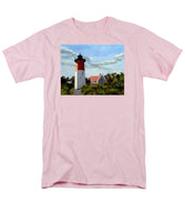 Nauset Lighthouse Cape Cod Massachusetts - Men's T-Shirt  (Regular Fit)