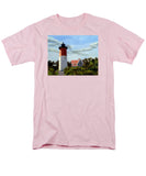 Nauset Lighthouse Cape Cod Massachusetts - Men's T-Shirt  (Regular Fit)