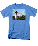 Nauset Lighthouse Cape Cod Massachusetts - Men's T-Shirt  (Regular Fit)