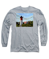 Nauset Lighthouse Cape Cod Massachusetts - Long Sleeve T-Shirt