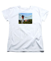 Nauset Lighthouse Cape Cod Massachusetts - Women's T-Shirt (Standard Fit)