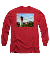 Nauset Lighthouse Cape Cod Massachusetts - Long Sleeve T-Shirt