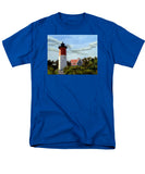 Nauset Lighthouse Cape Cod Massachusetts - Men's T-Shirt  (Regular Fit)