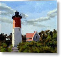 Nauset Lighthouse Cape Cod Massachusetts - Metal Print