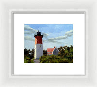 Nauset Lighthouse Cape Cod Massachusetts - Framed Print
