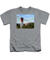 Nauset Lighthouse Cape Cod Massachusetts - Kids T-Shirt