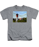 Nauset Lighthouse Cape Cod Massachusetts - Kids T-Shirt