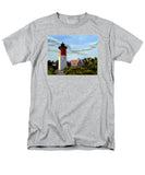 Nauset Lighthouse Cape Cod Massachusetts - Men's T-Shirt  (Regular Fit)