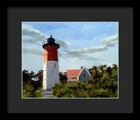 Nauset Lighthouse Cape Cod Massachusetts - Framed Print