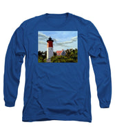 Nauset Lighthouse Cape Cod Massachusetts - Long Sleeve T-Shirt