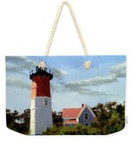 Nauset Lighthouse Cape Cod Massachusetts - Weekender Tote Bag