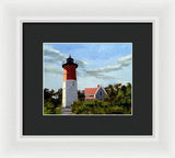Nauset Lighthouse Cape Cod Massachusetts - Framed Print
